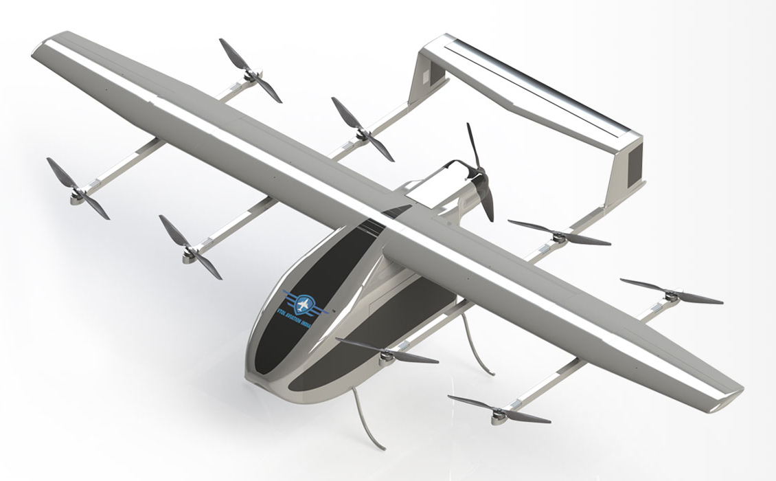 VTOL Aviation India Akshat HNX75 military cargo, surveillance and battle droneE VTOL Aviation India Akshat HNX75 military cargo, surveillance and battle drone